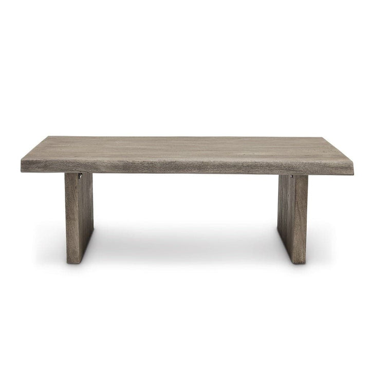 Brooks - 48" Coffee Table - Sandblasted Grey