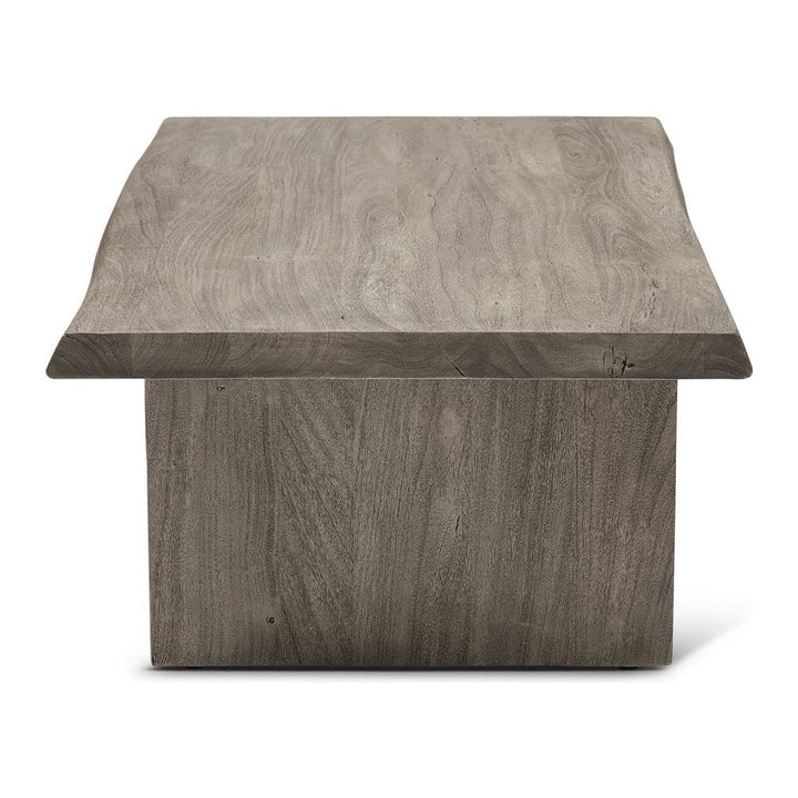 Brooks - 48" Coffee Table - Sandblasted Grey