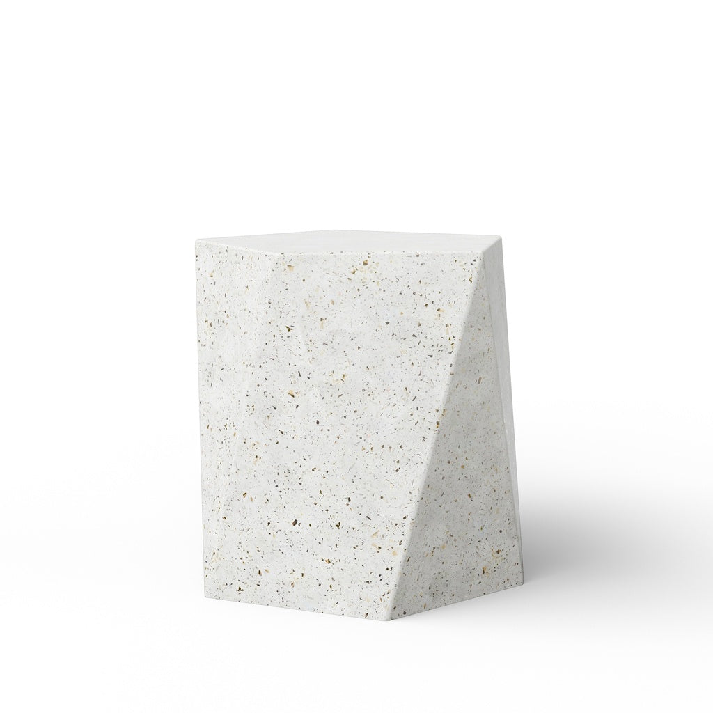 Mixx - Kelson Stool - Ivory Terrazzo
