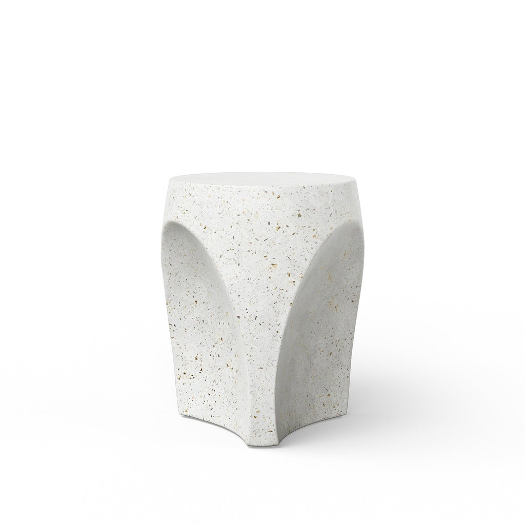 Mixx - Thalia Stool - Ivory Terrazzo