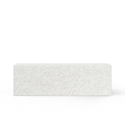 Mixx - Una Bench - 70.75" - Ivory Terrazzo