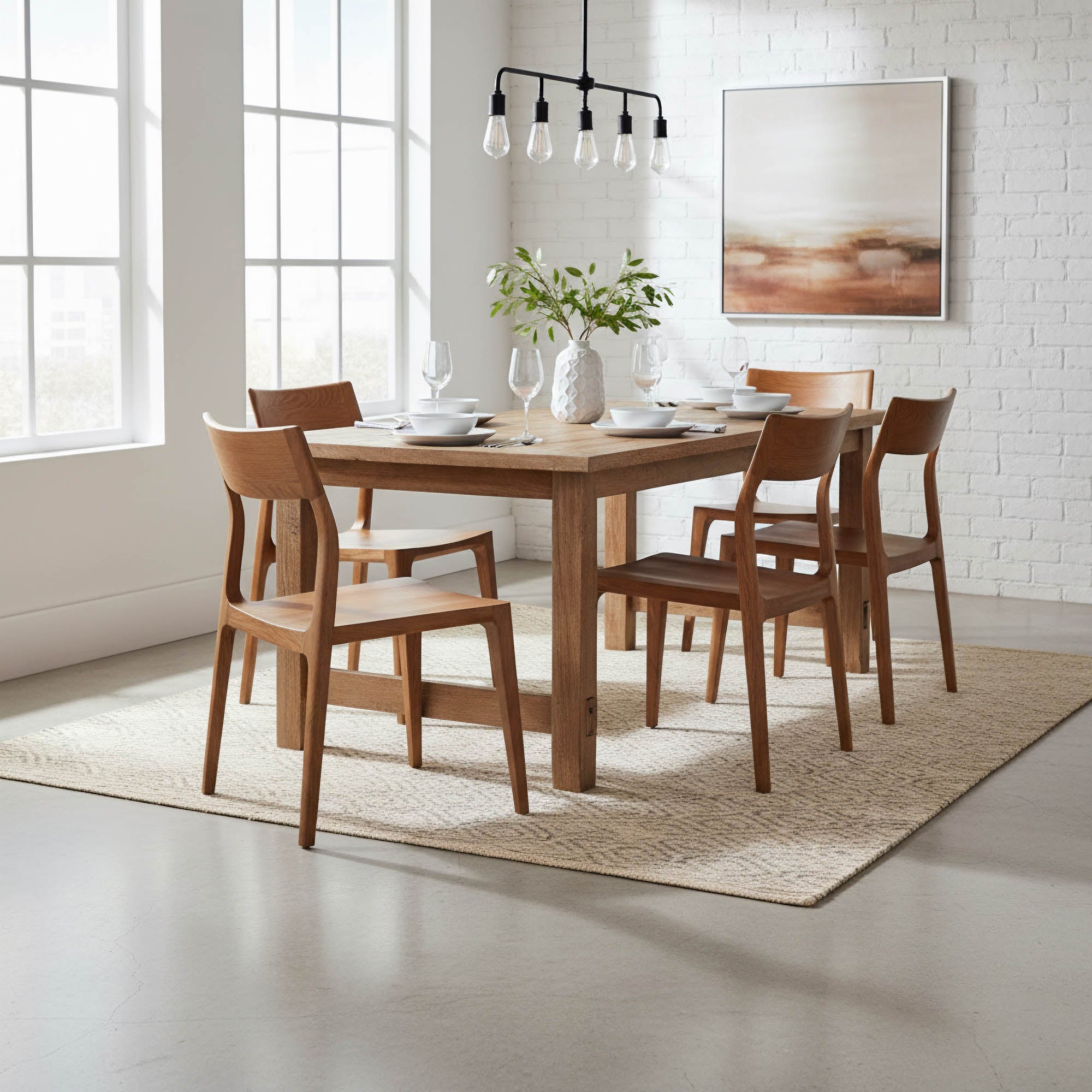 Catania Dining Chair - Warm Brown - Central Designs