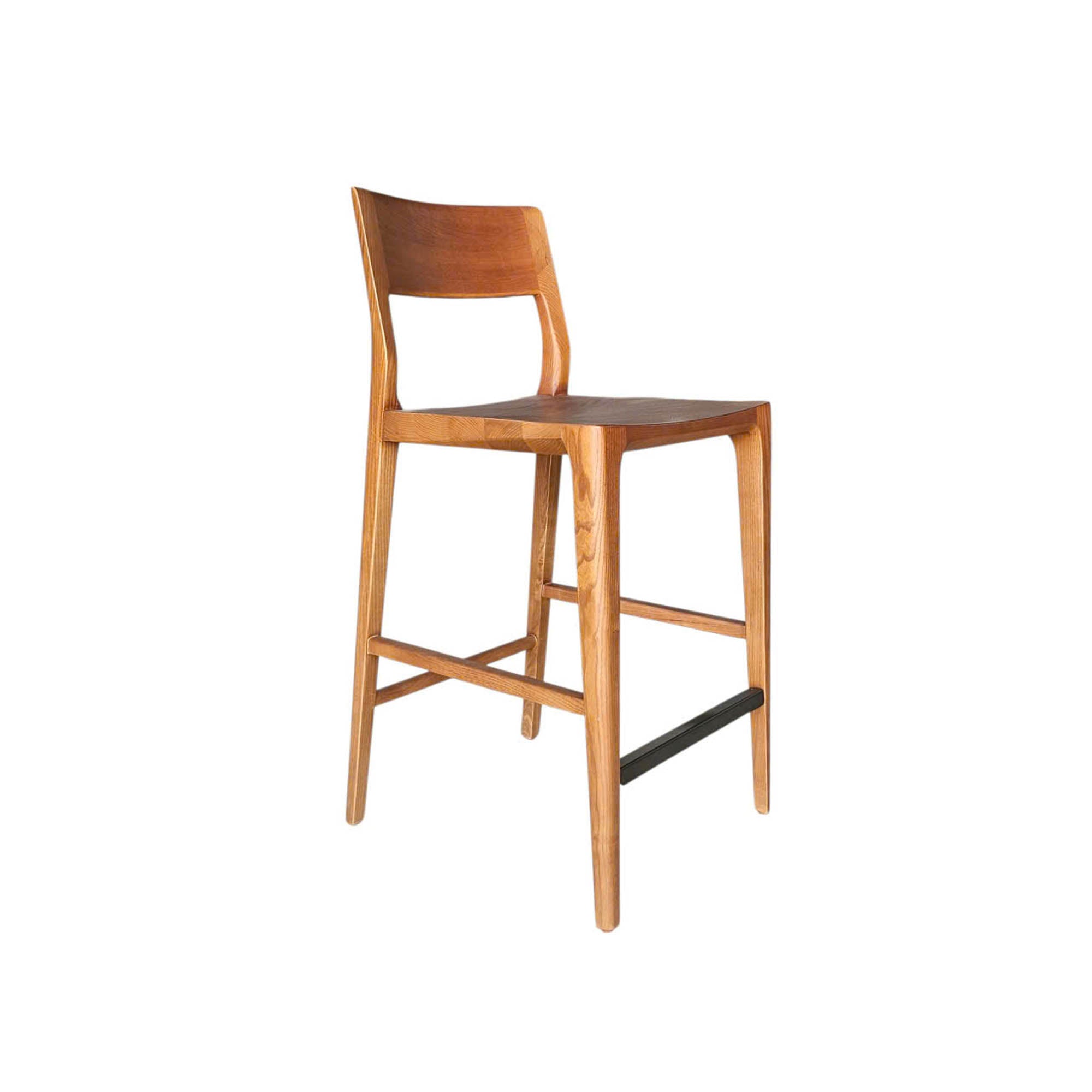 Catania Counter Stool - Warm Brown