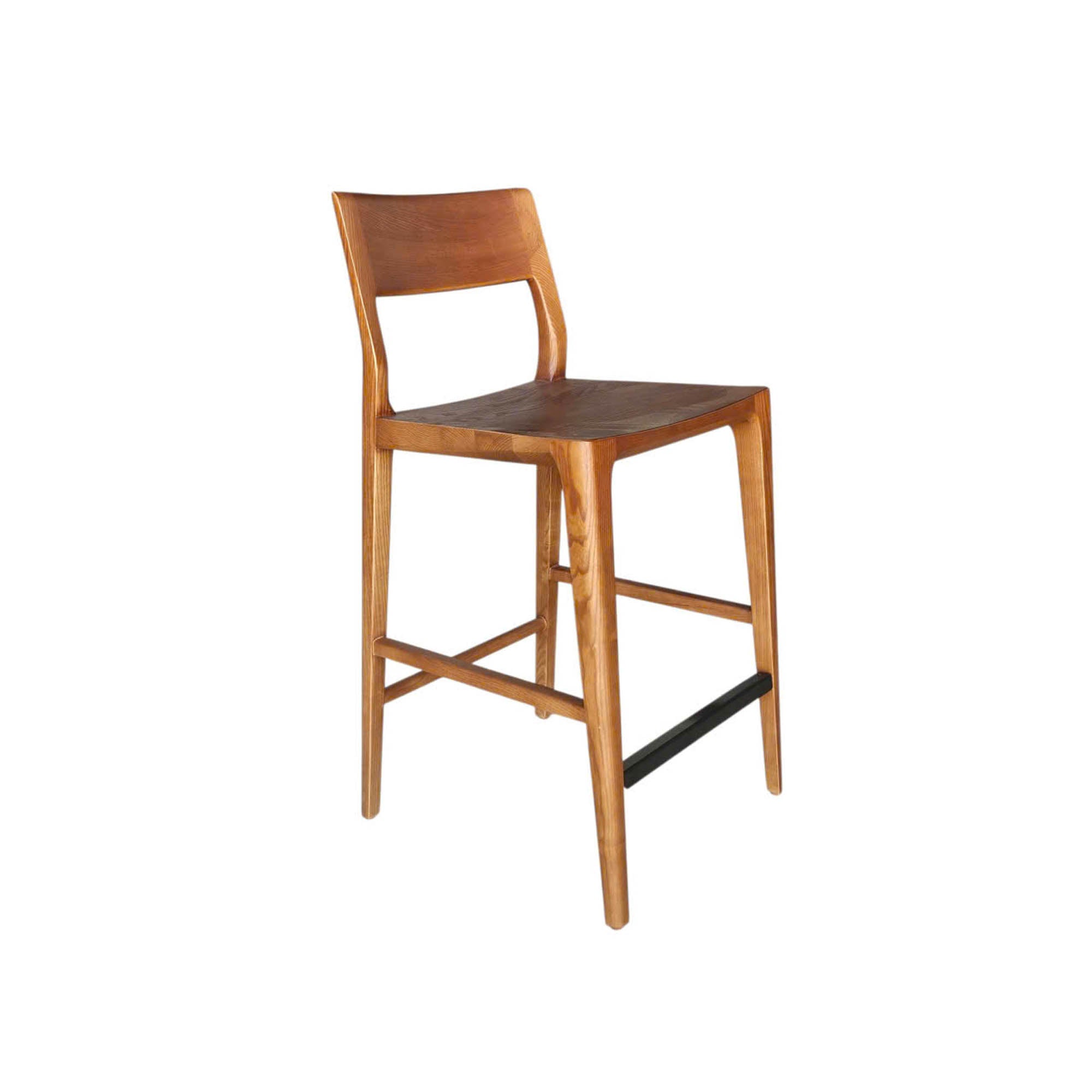 Catania Counter Stool - Warm Brown