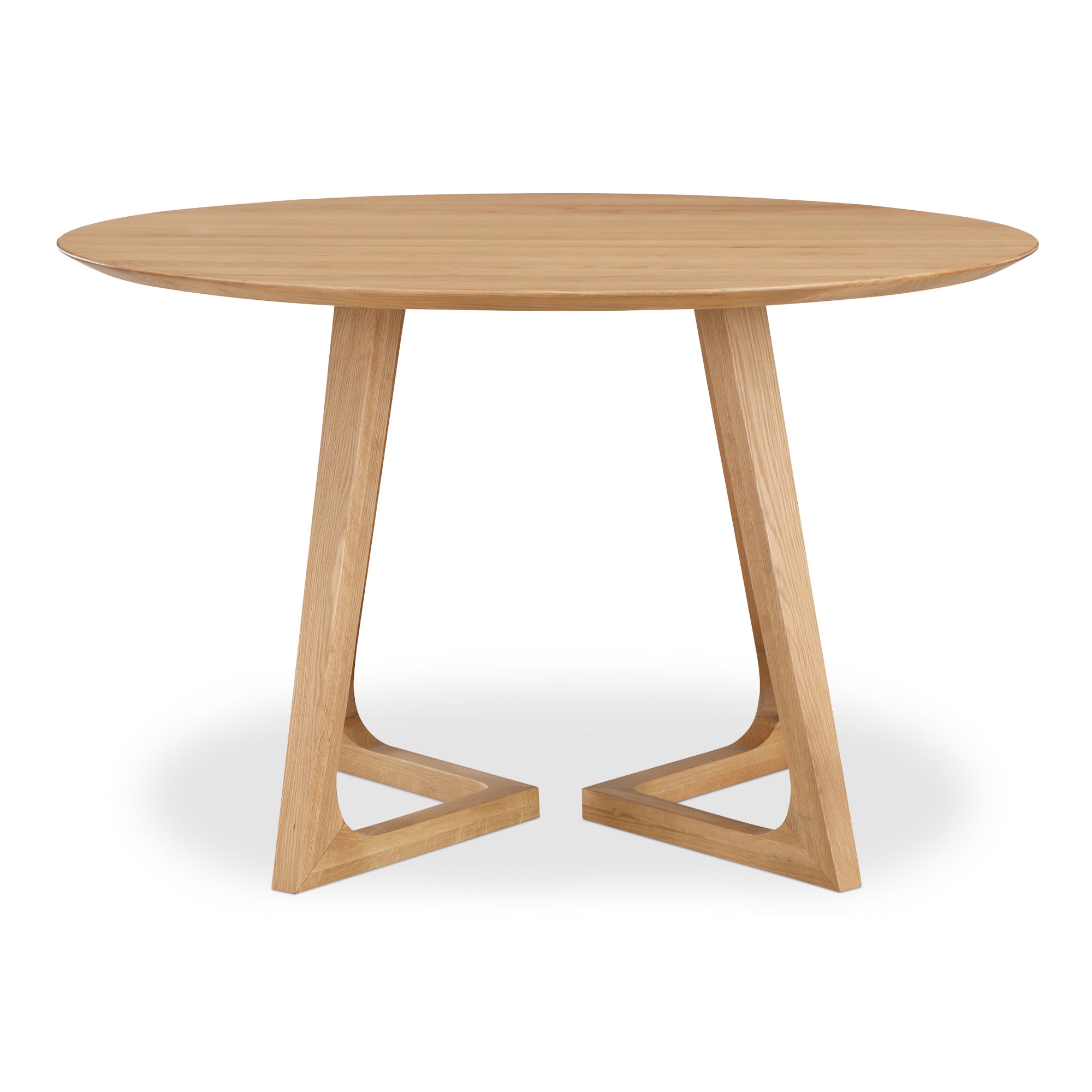 Godenza Round Dining Table Natural Oak