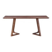 Godenza Rectangular Dining Table Walnut