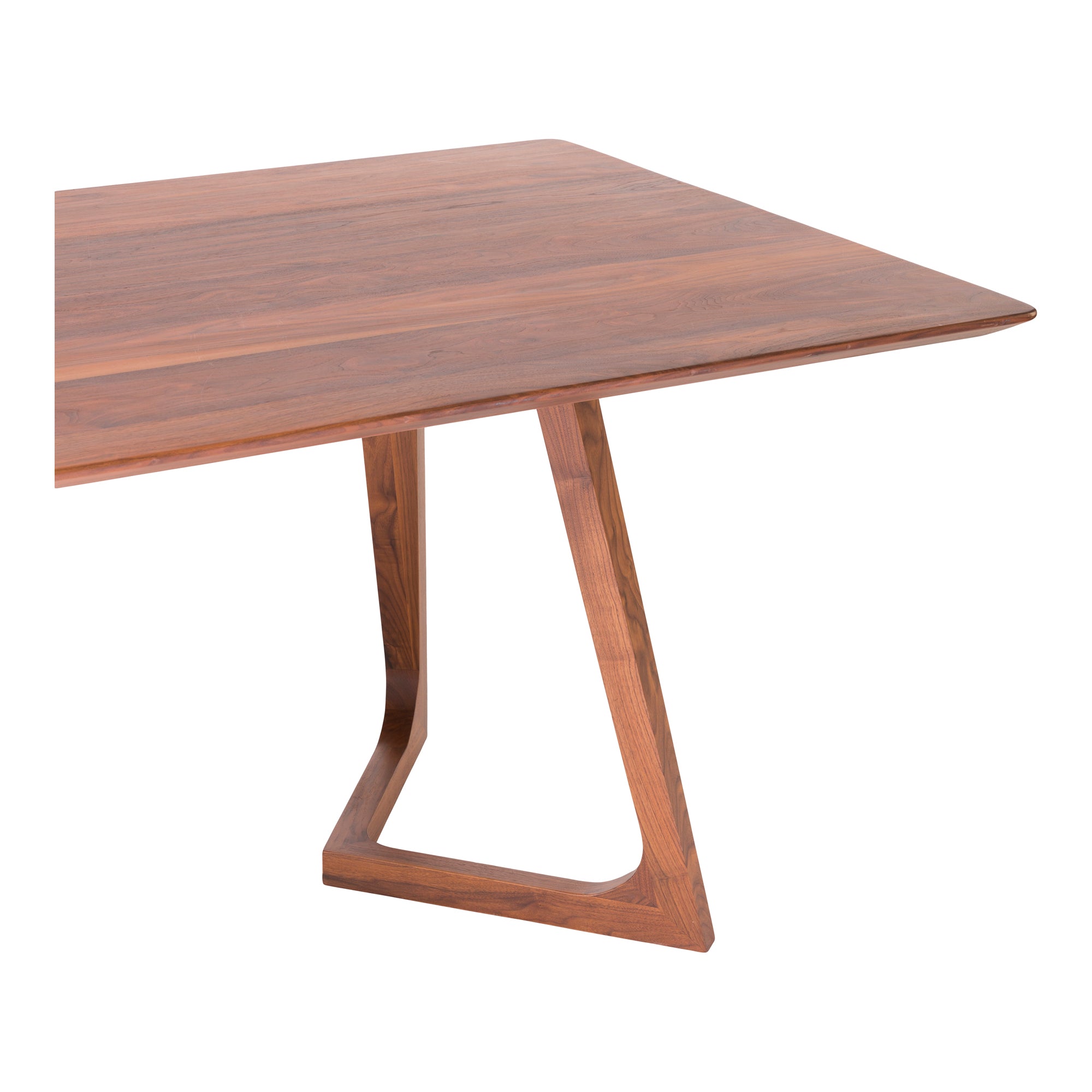 Godenza Rectangular Dining Table Walnut