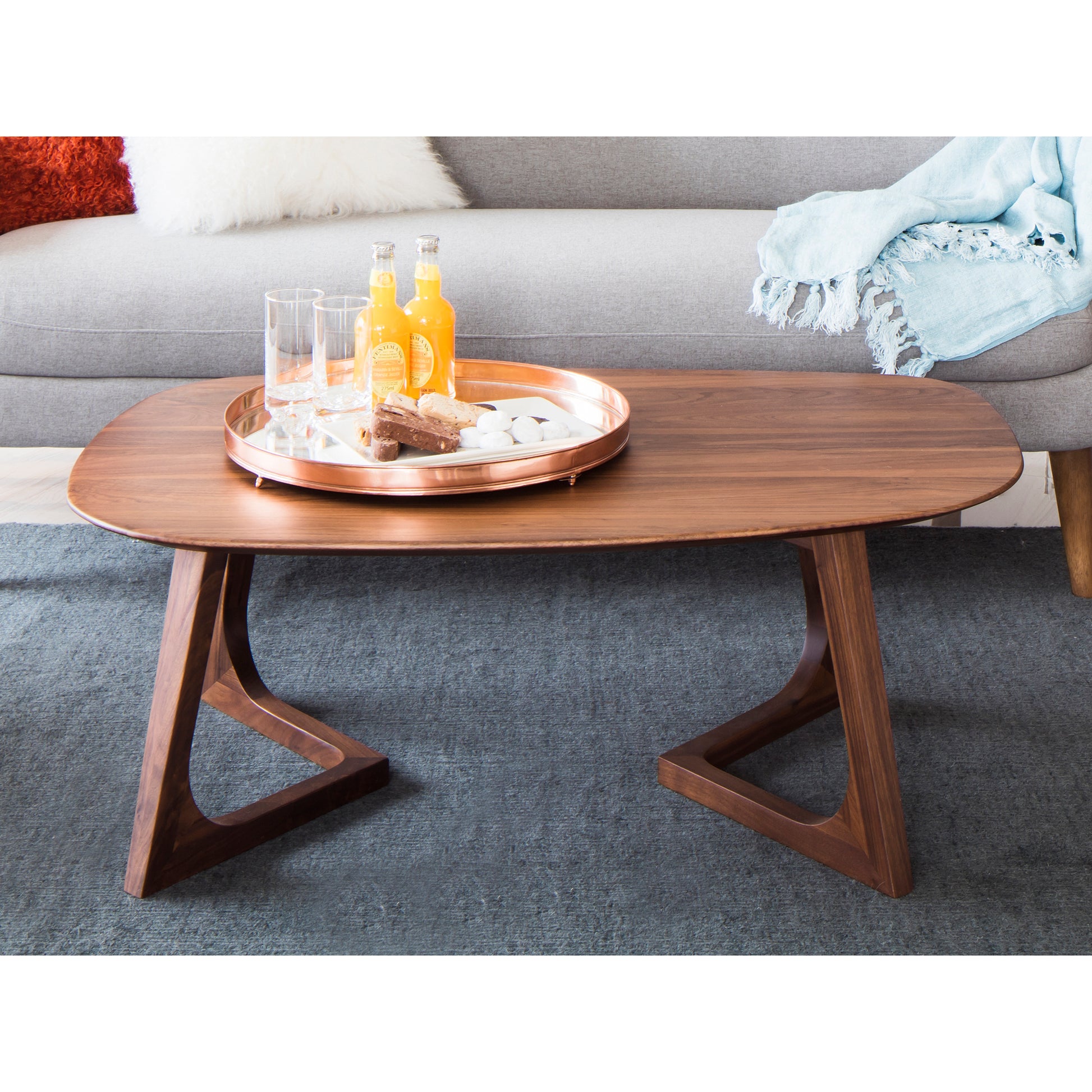 Godenza Small Coffee Table Brown - Central Designs