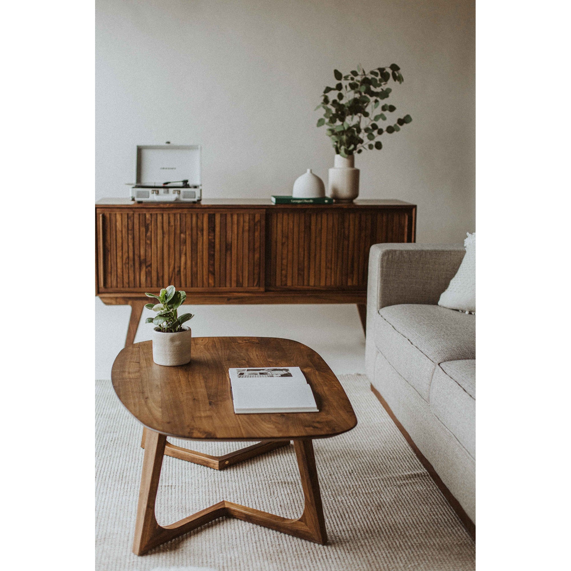 Godenza Small Coffee Table Brown - Central Designs