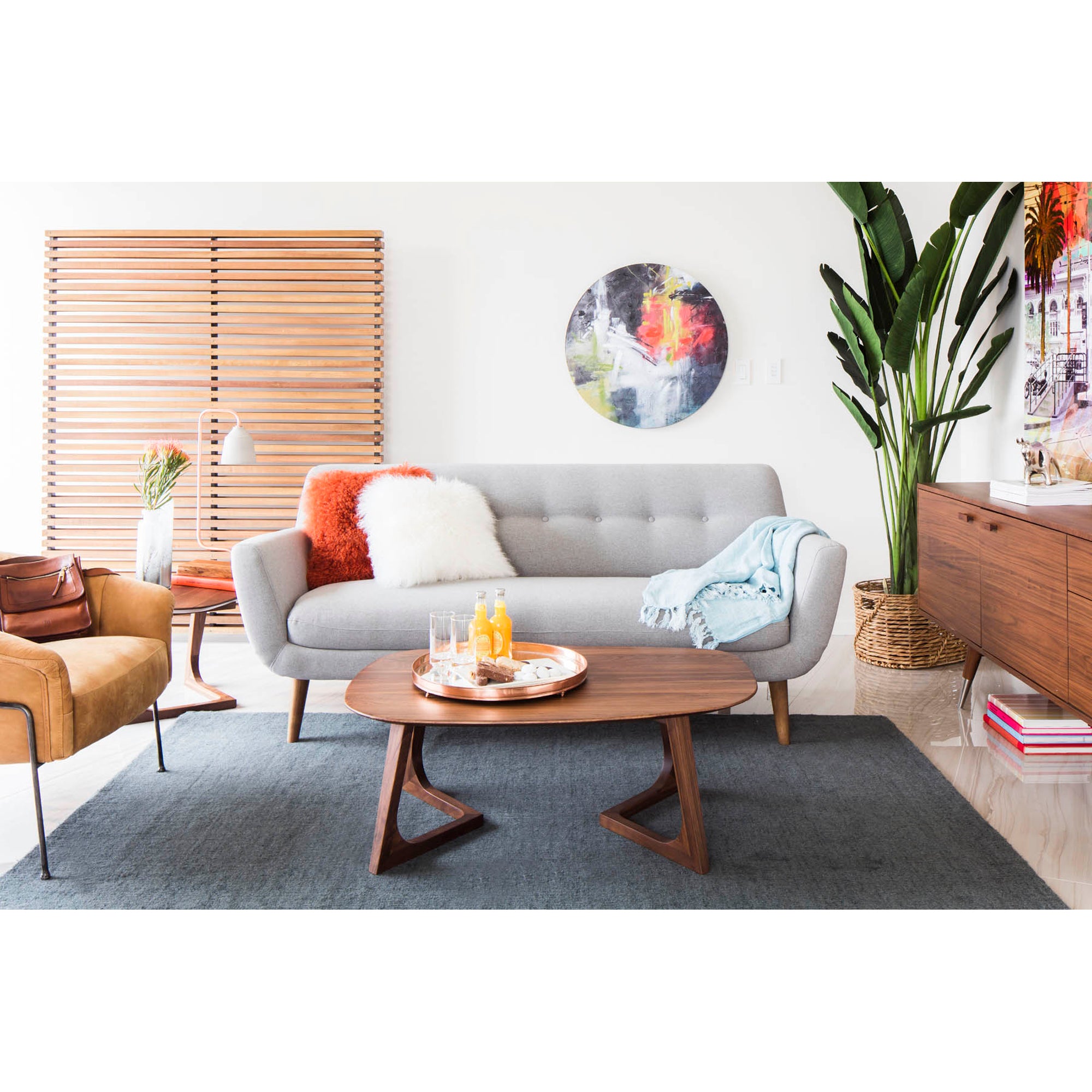 Godenza Small Coffee Table Brown - Central Designs