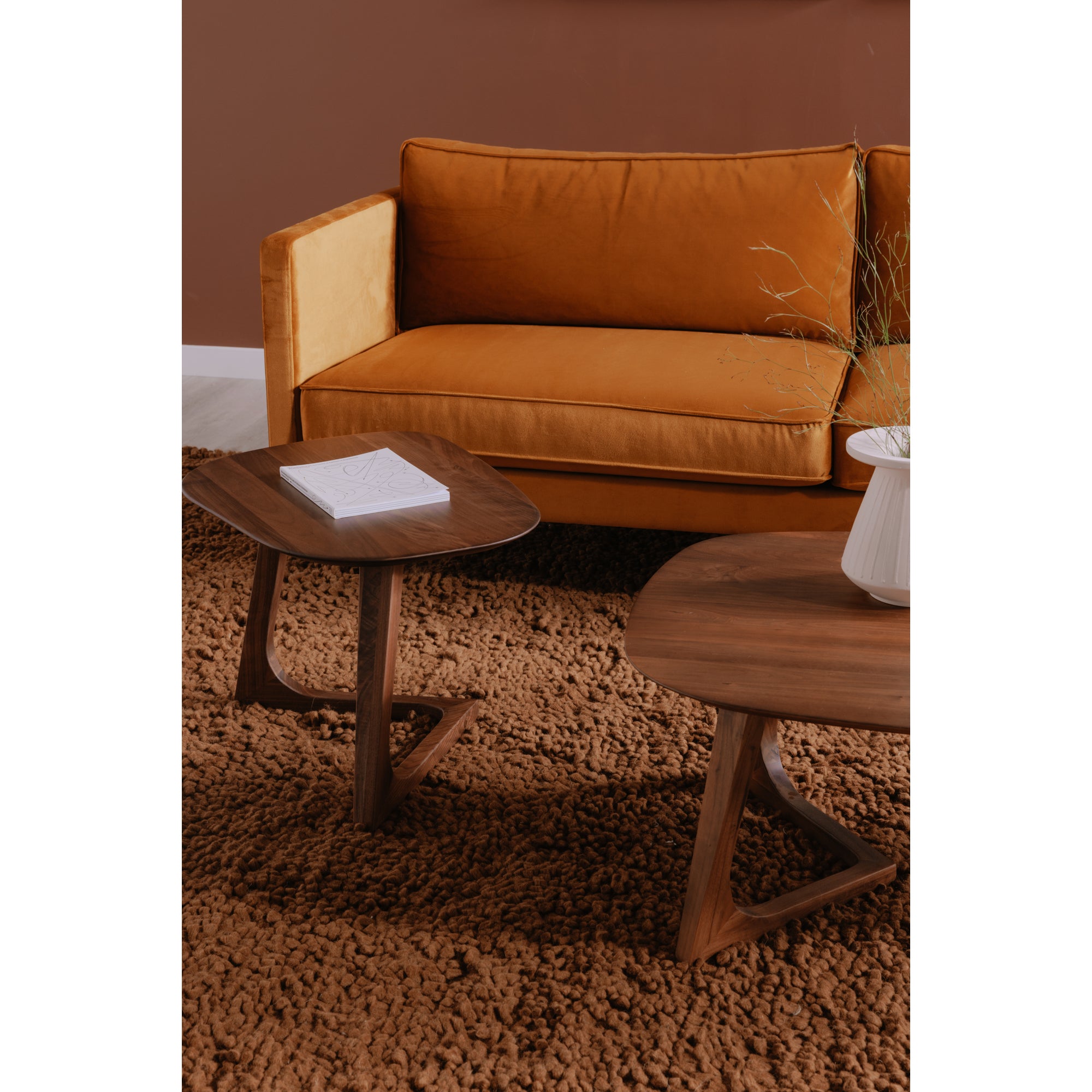 Godenza End Table Brown - Central Designs