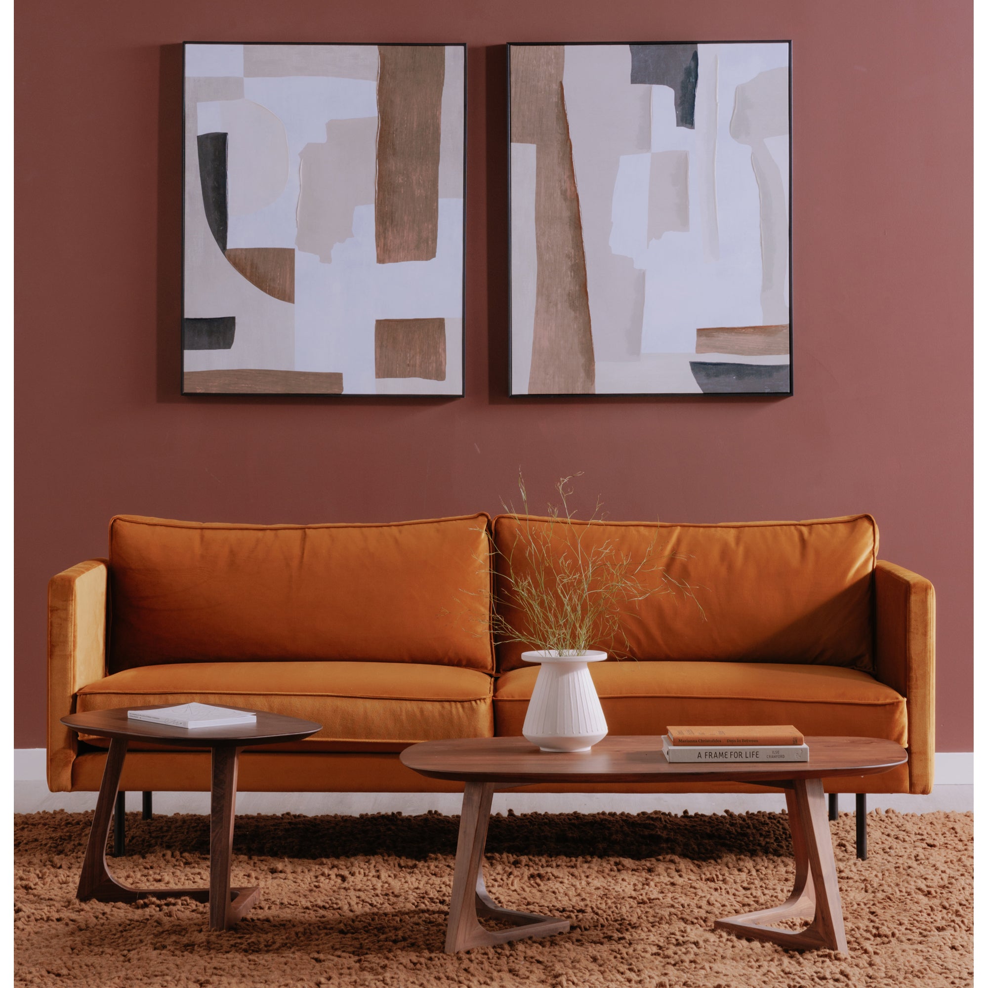 Godenza End Table Brown - Central Designs