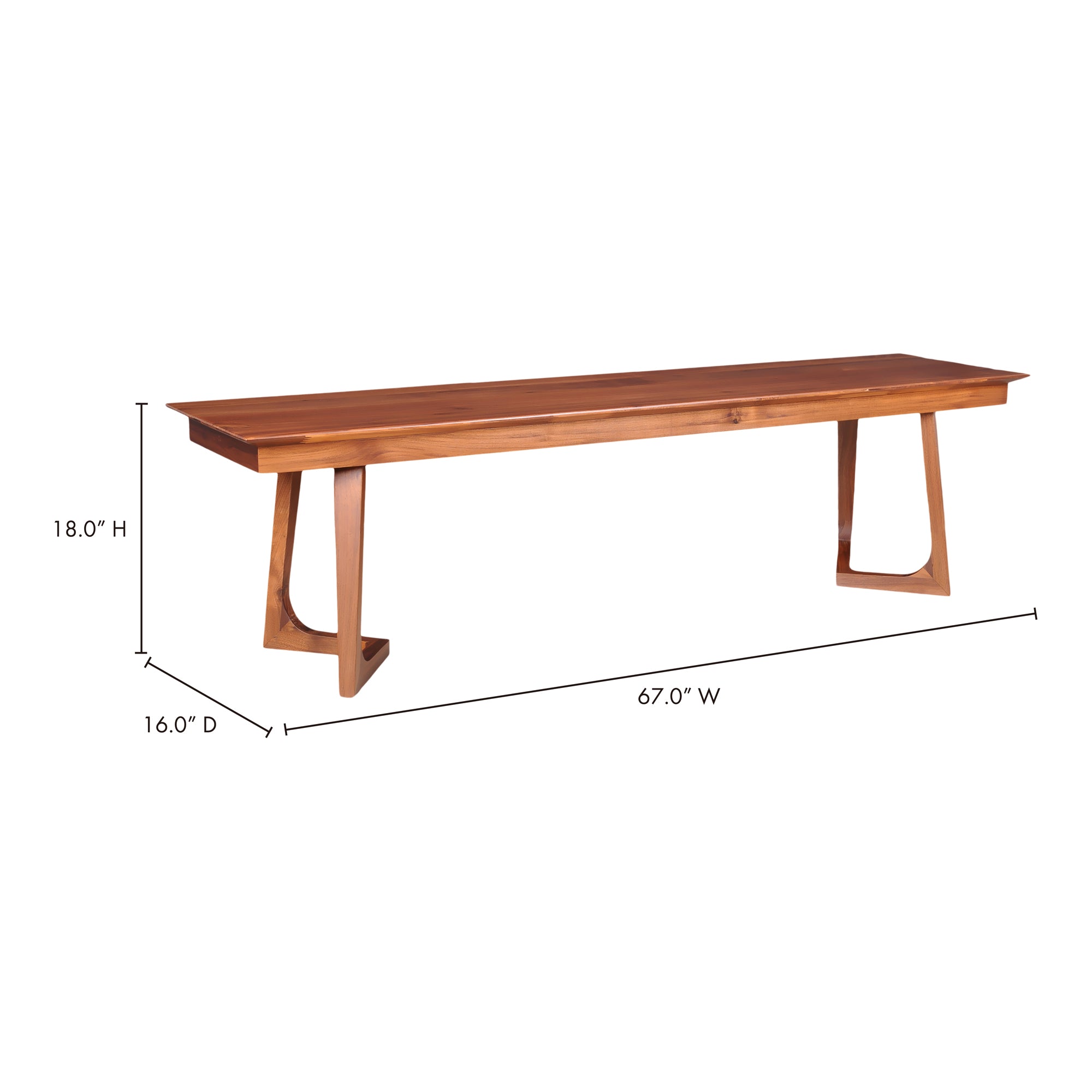 Godenza Bench Brown - Central Designs