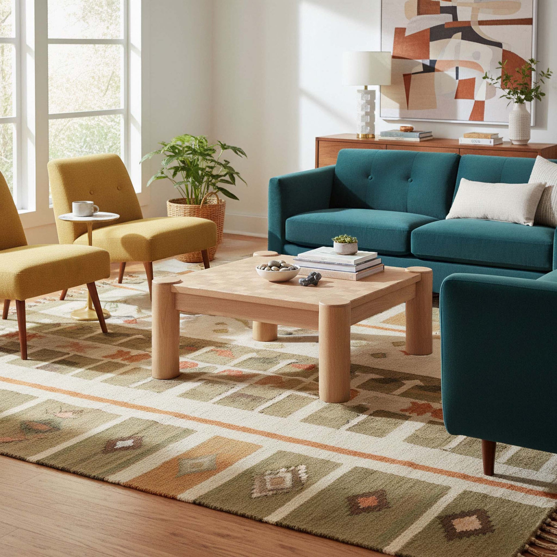 Checkerboard Coffee Table - Central Designs