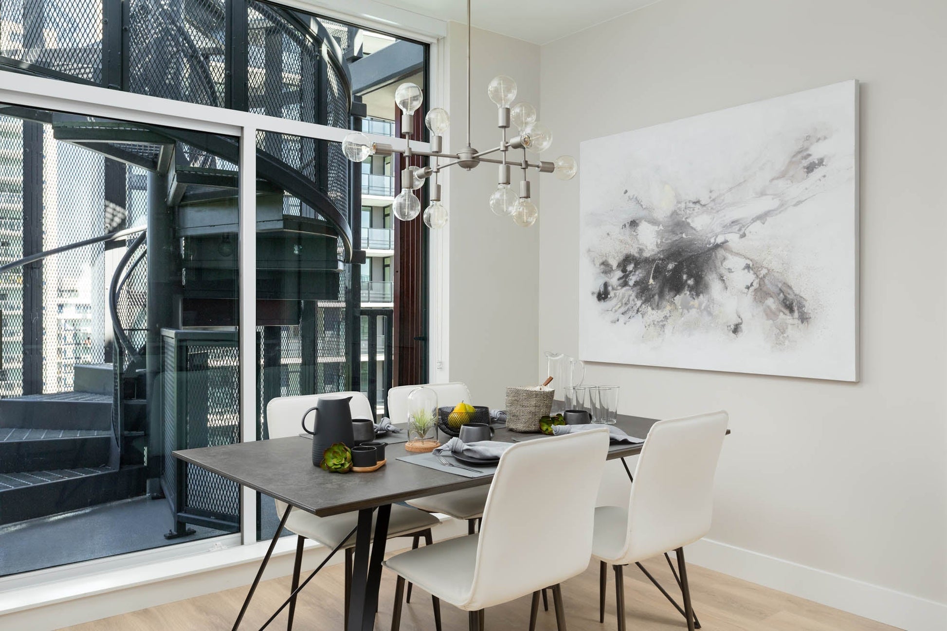 Luca Dining Chair - Fox White - Central Designs