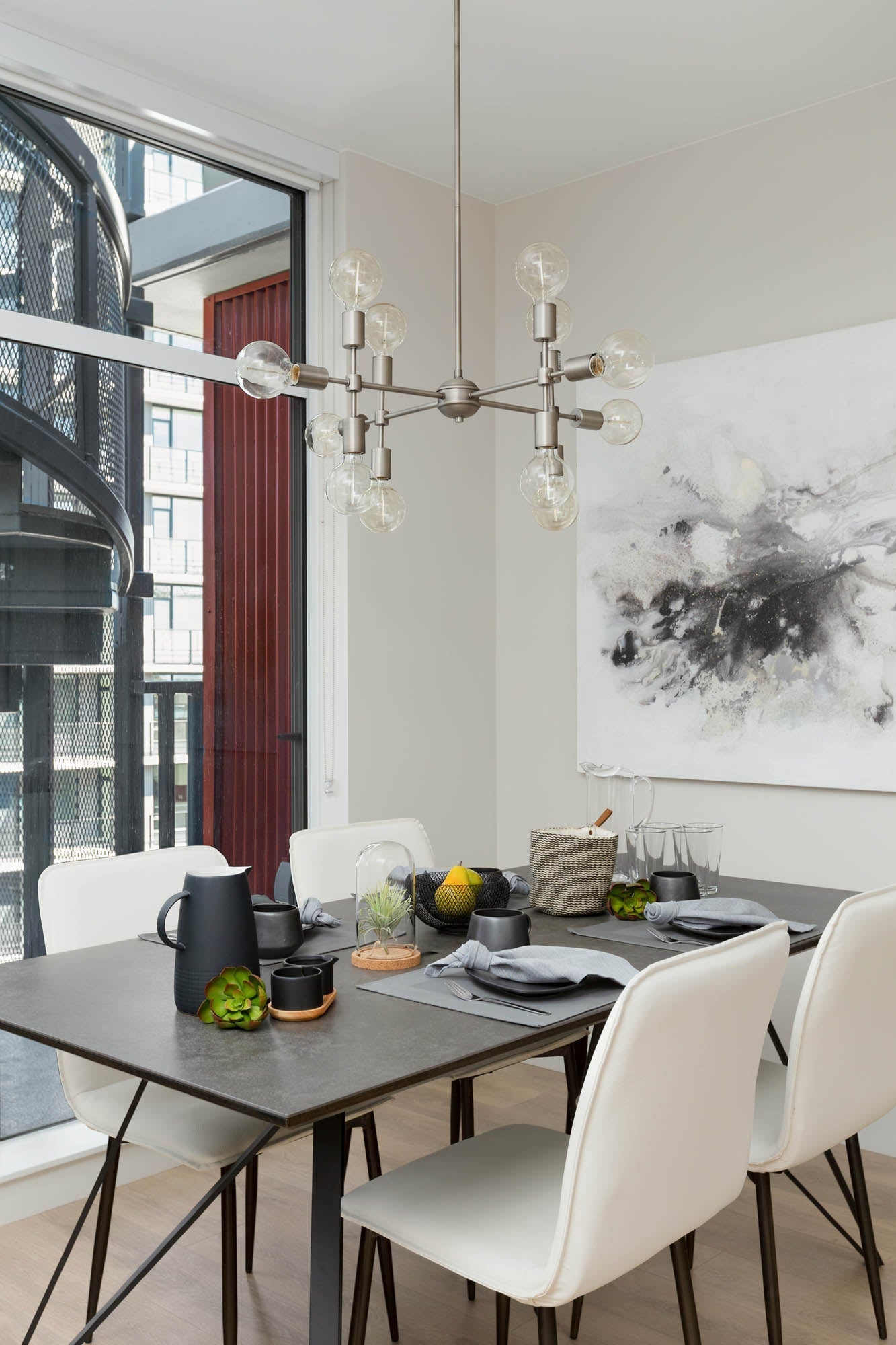 Luca Dining Chair - Fox White - Central Designs