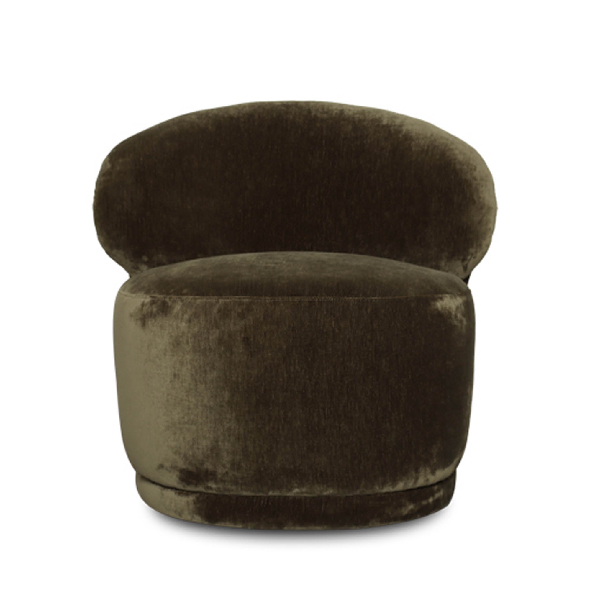 Rollo Club Chair - Distressed Khaki Green - Central Designs