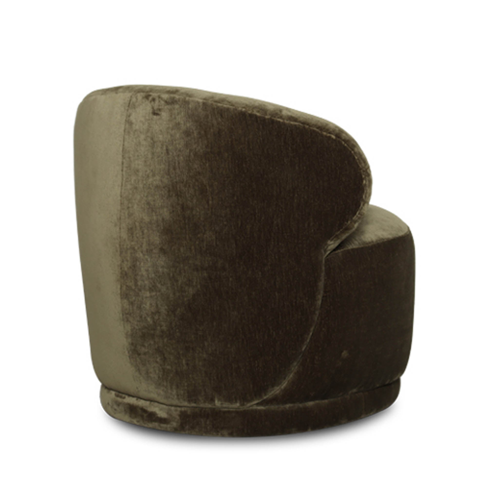 Rollo Club Chair - Distressed Khaki Green - Central Designs