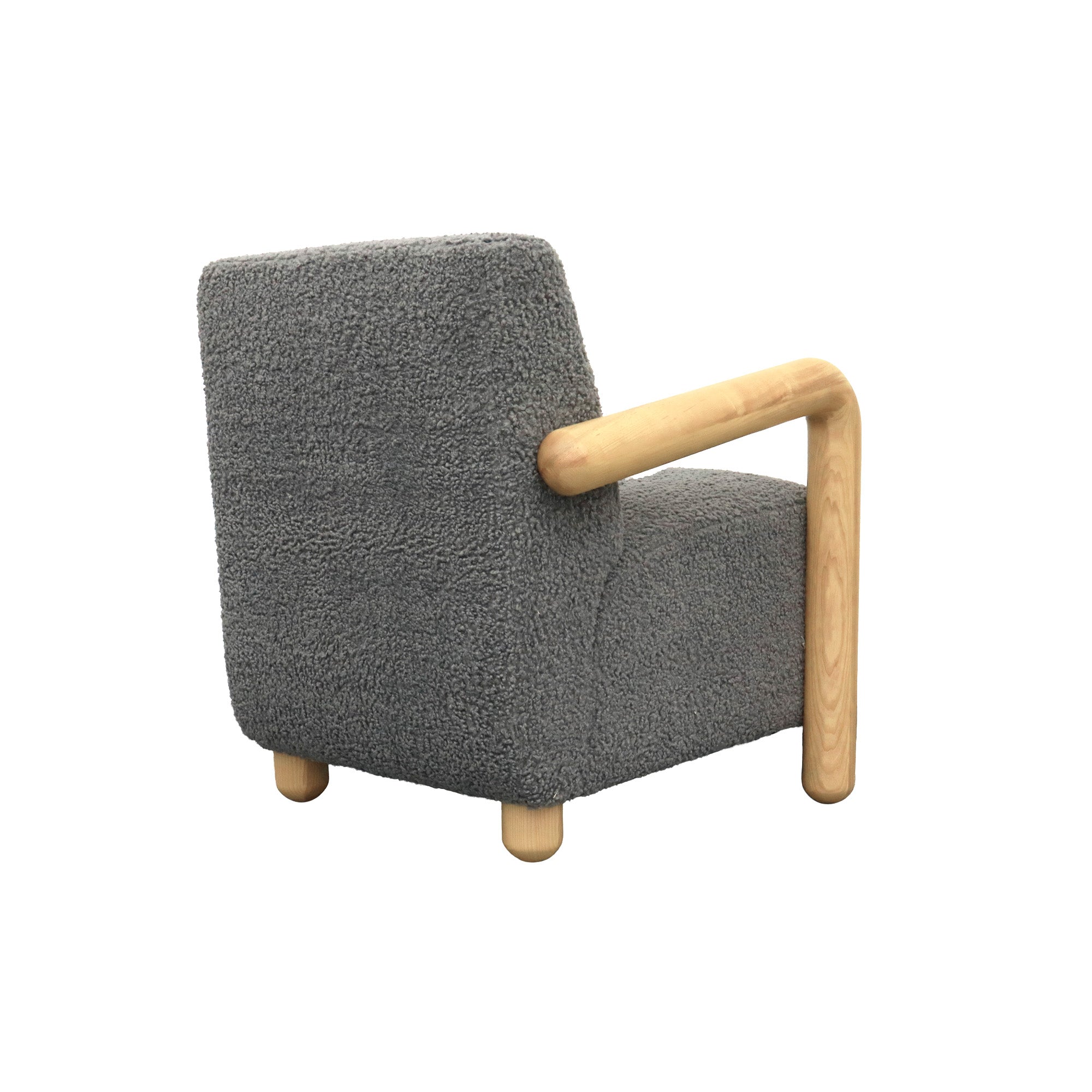 Alaska Club Chair - Storm Grey - Central Designs