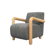 Alaska Club Chair - Storm Grey - Central Designs