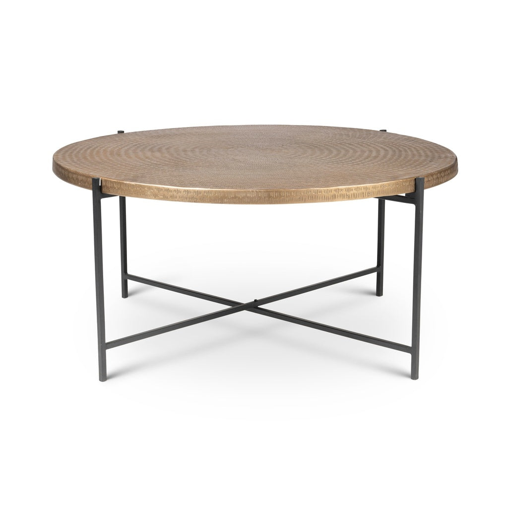 Elements - Navi - Coffee Table - Antique Brass