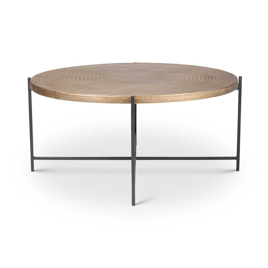Elements - Navi - Coffee Table - Antique Brass