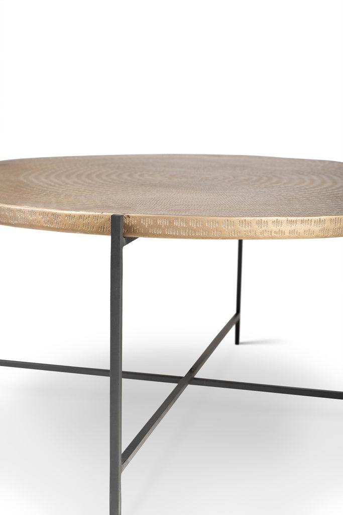 Elements - Navi - Coffee Table - Antique Brass