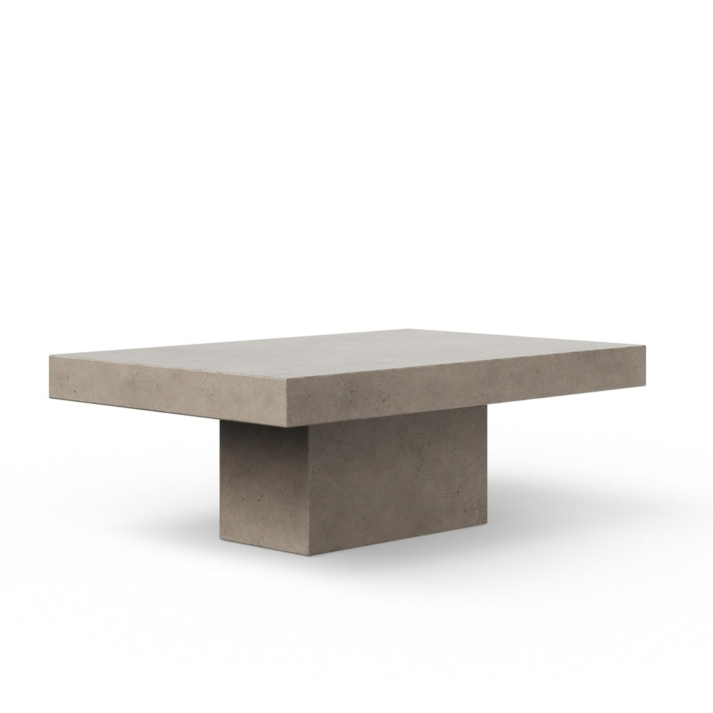 Mixx - Una Rectangle Coffee Table - Dark Grey