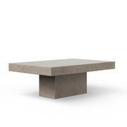 Mixx - Una Rectangle Coffee Table - Dark Grey