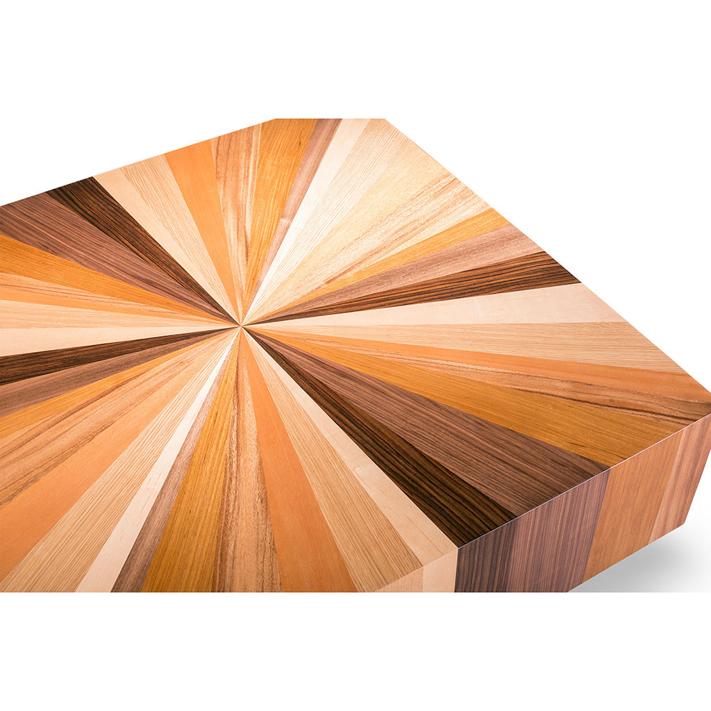 IE Series - Sun Coffee Table - Mixed Wood