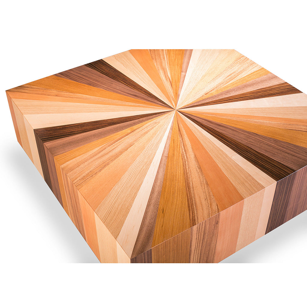 IE Series - Sun Coffee Table - Mixed Wood