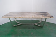 Relique - Masso 60" Coffee Table - Natural Dark