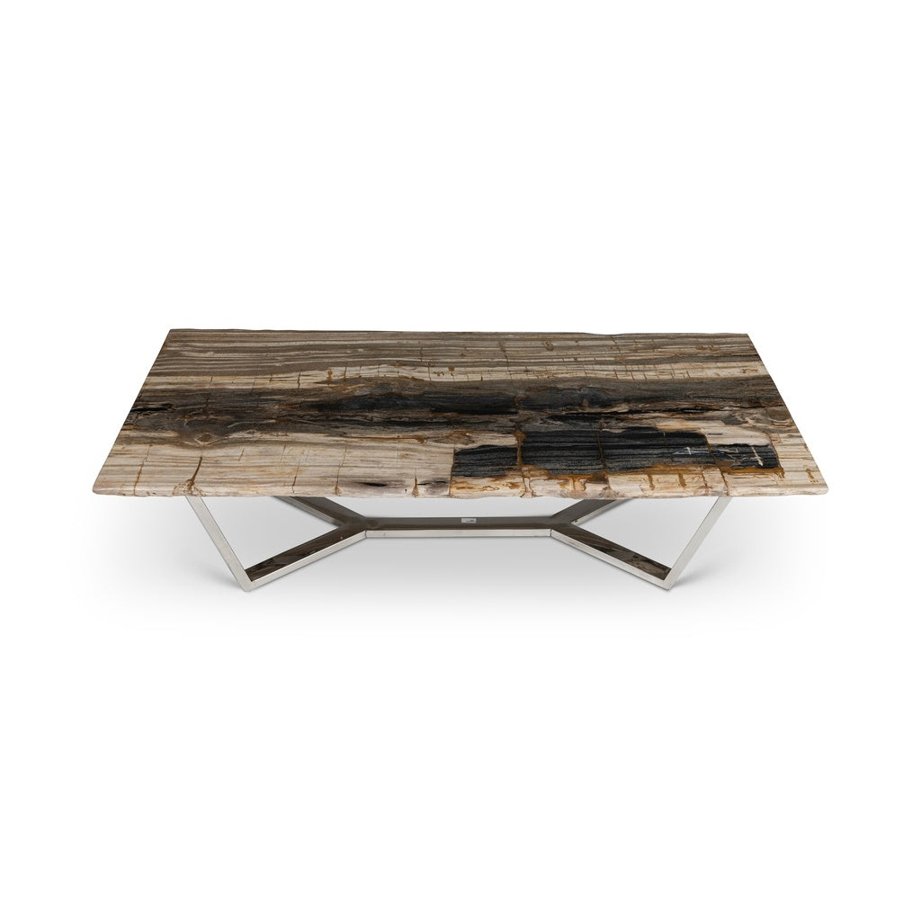 Relique - Masso 60" Coffee Table - Natural Dark
