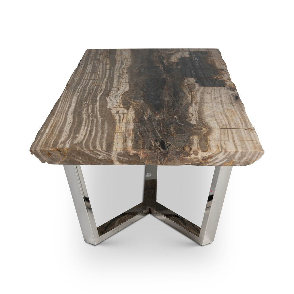 Relique - Masso 60" Coffee Table - Natural Dark