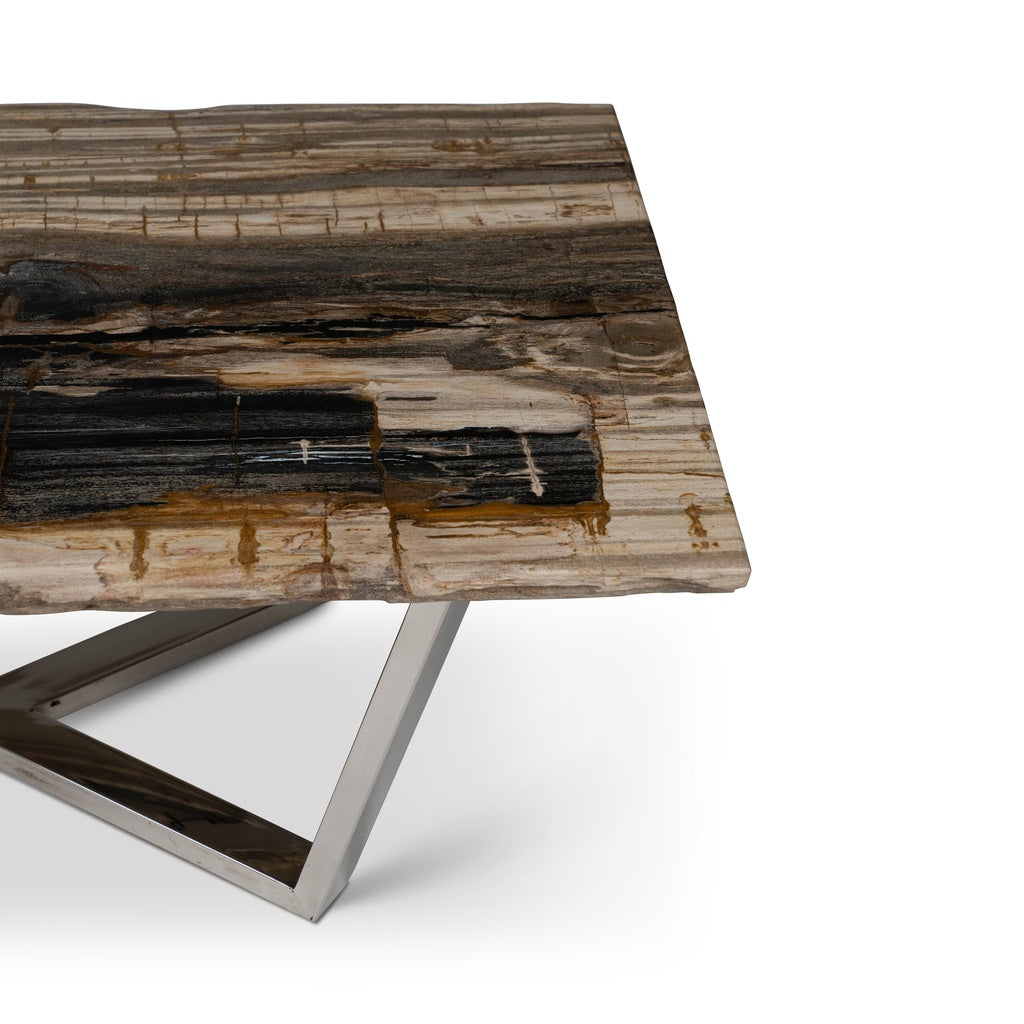 Relique - Masso 60" Coffee Table - Natural Dark