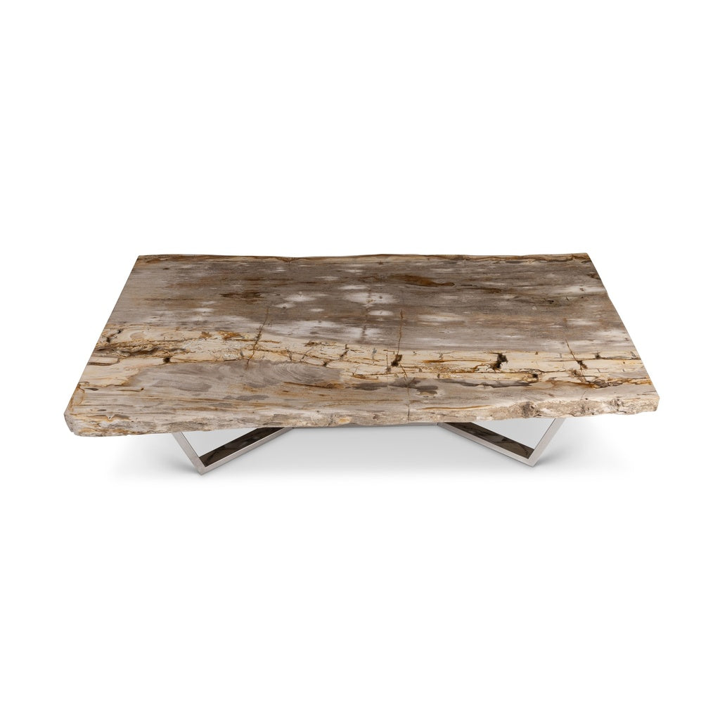 Relique - Masso 60" Coffee Table - Natural Light