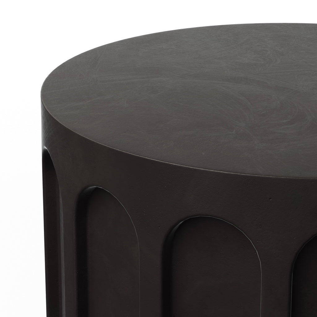 Mixx - Atlas Round Coffee Table - Lava