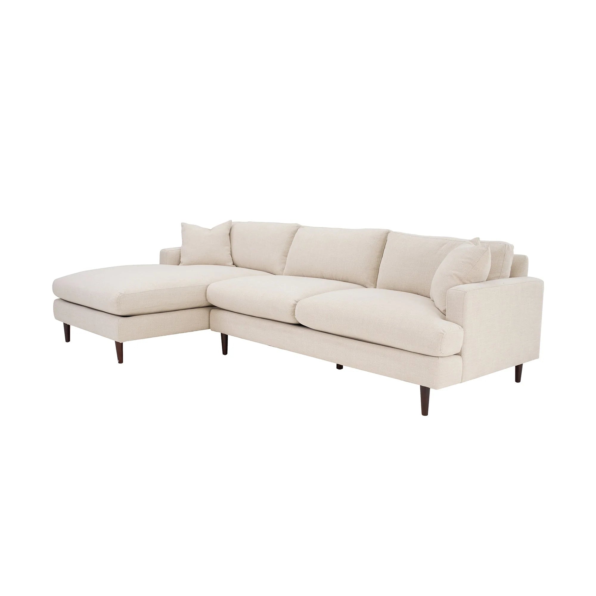 Custom Martha Left Sectional Sofa Frame - Central Designs