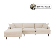 Custom Martha Left Sectional Sofa Frame - Central Designs