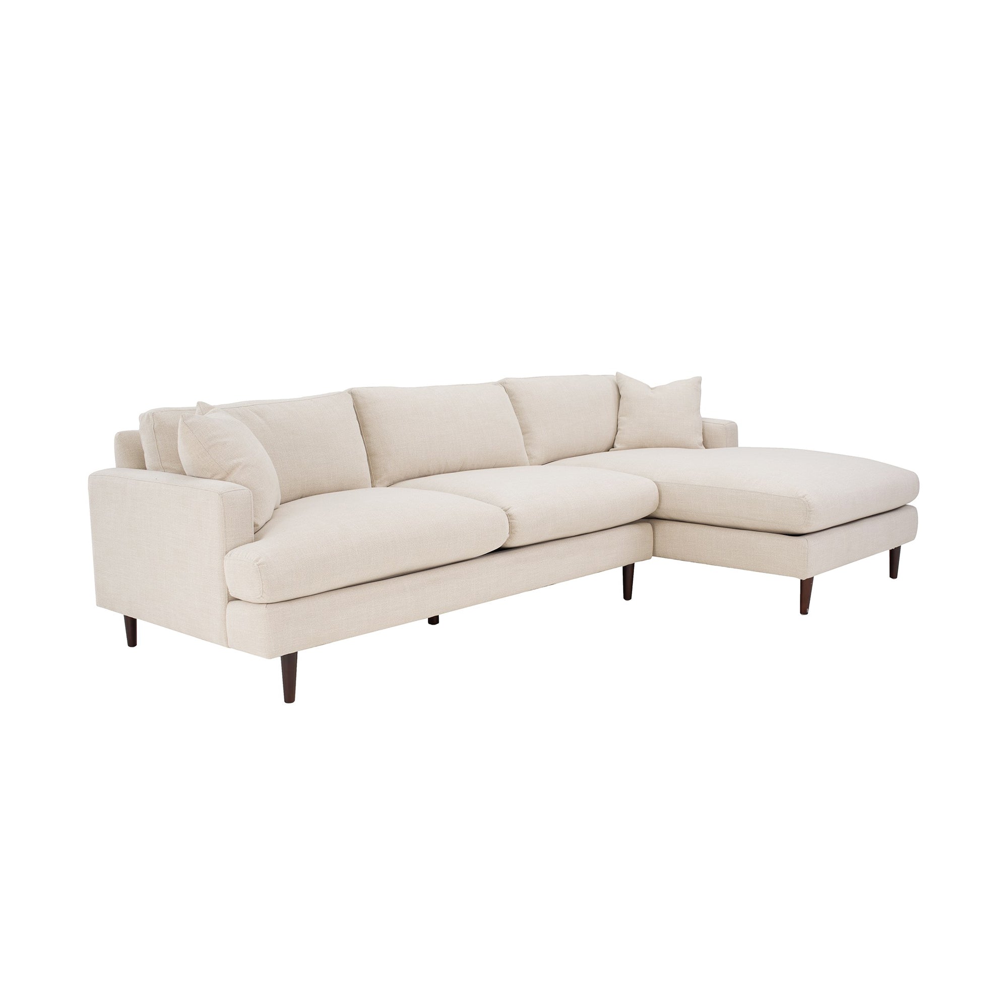 Custom Martha Right Sectional Sofa Frame - Central Designs
