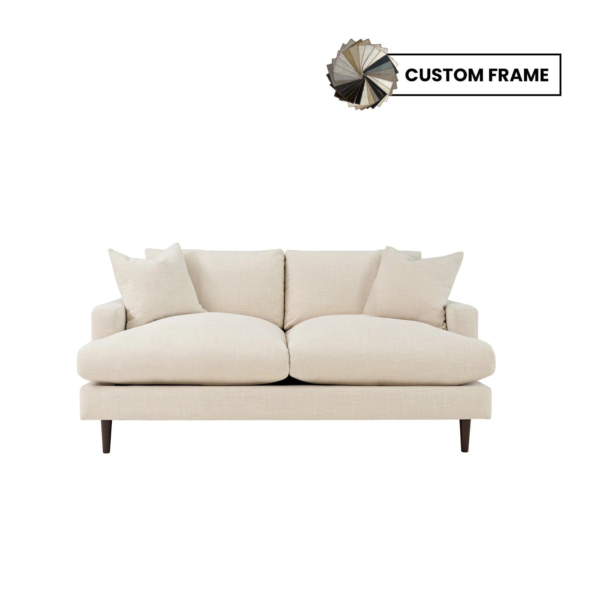 Custom Martha Loveseat Frame - Central Designs