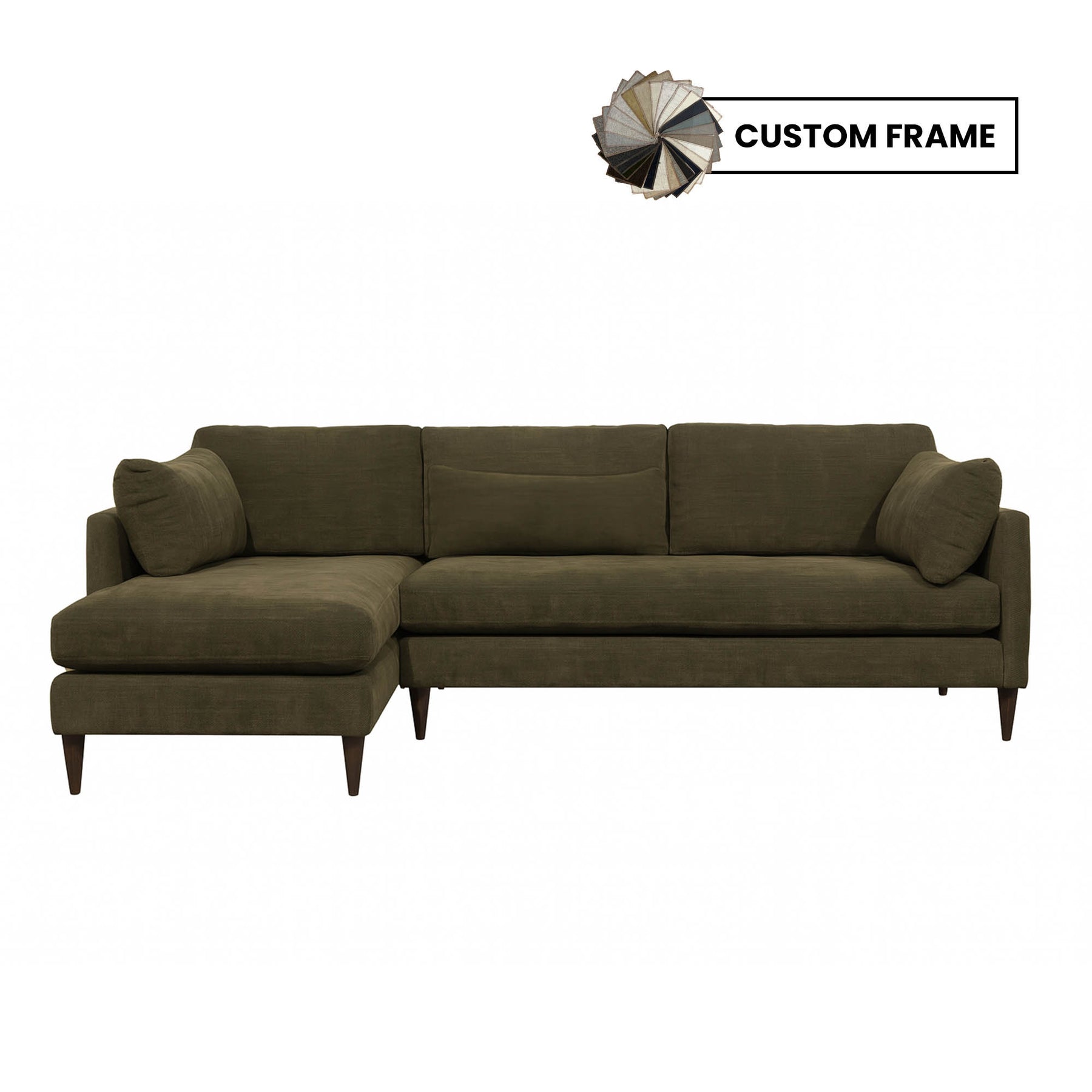 Gemma Left Sectional Sofa Frame - Central Designs