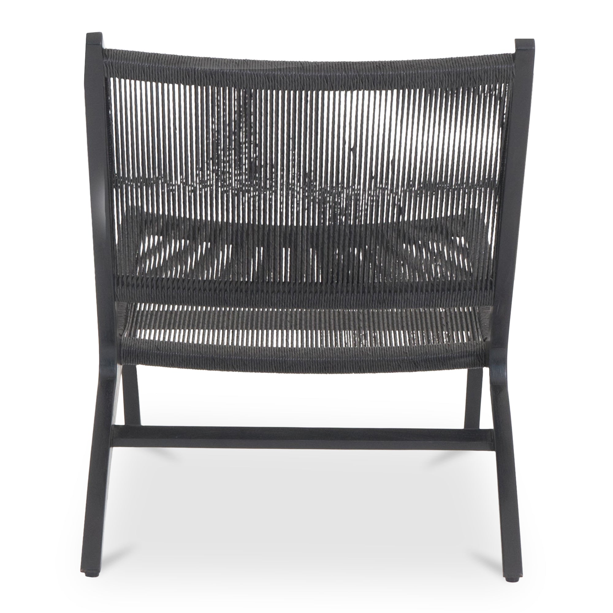 Palma Outdoor Lounge Chair Black