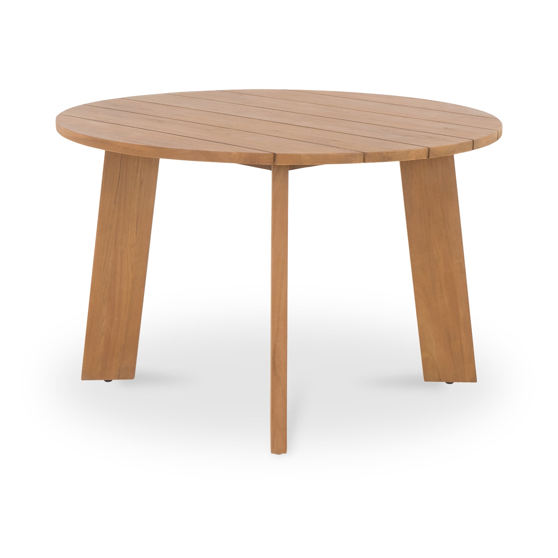 Delta Round Outdoor Dining Table Natural - Central Designs