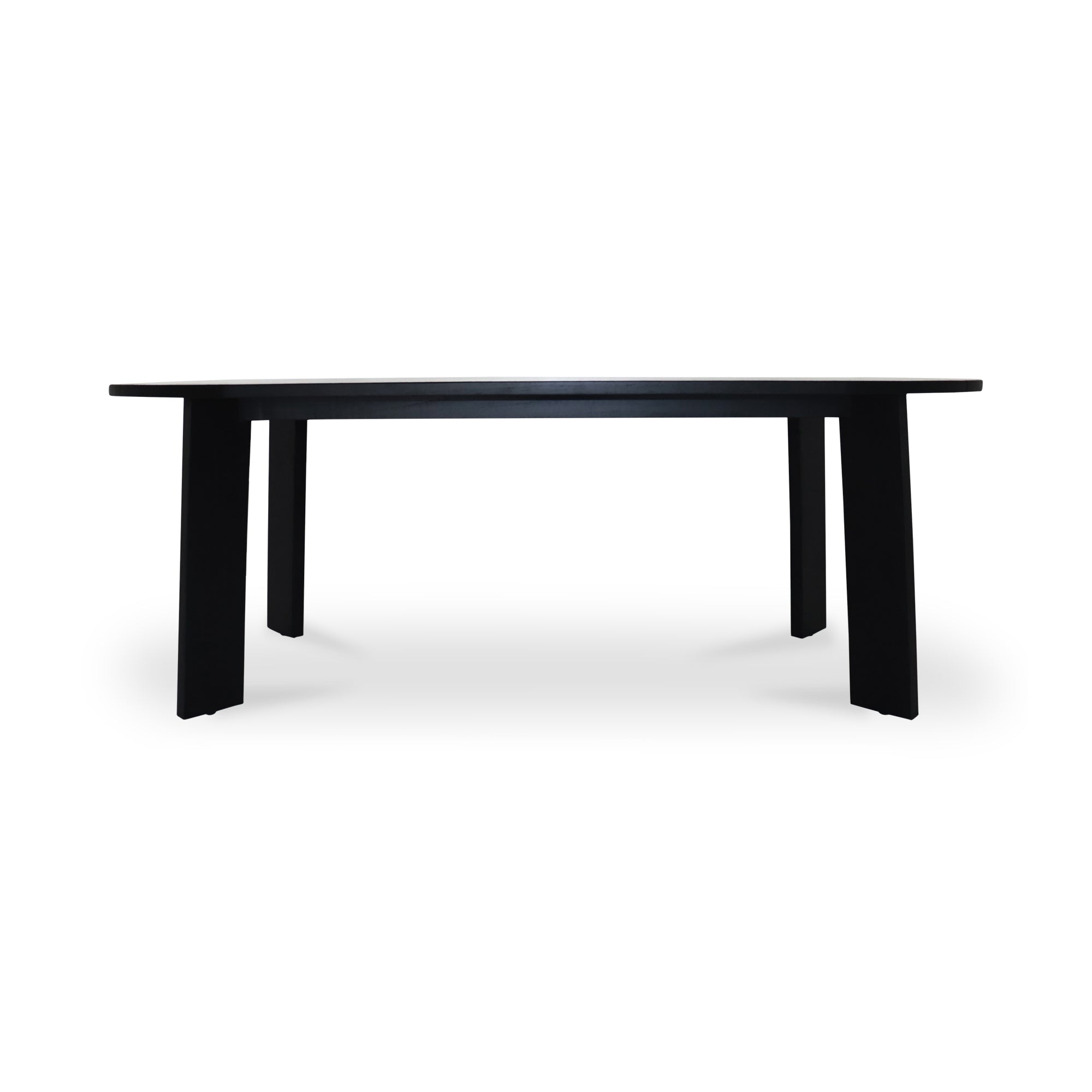 Delta Oval Outdoor Dining Table Black - Central Designs