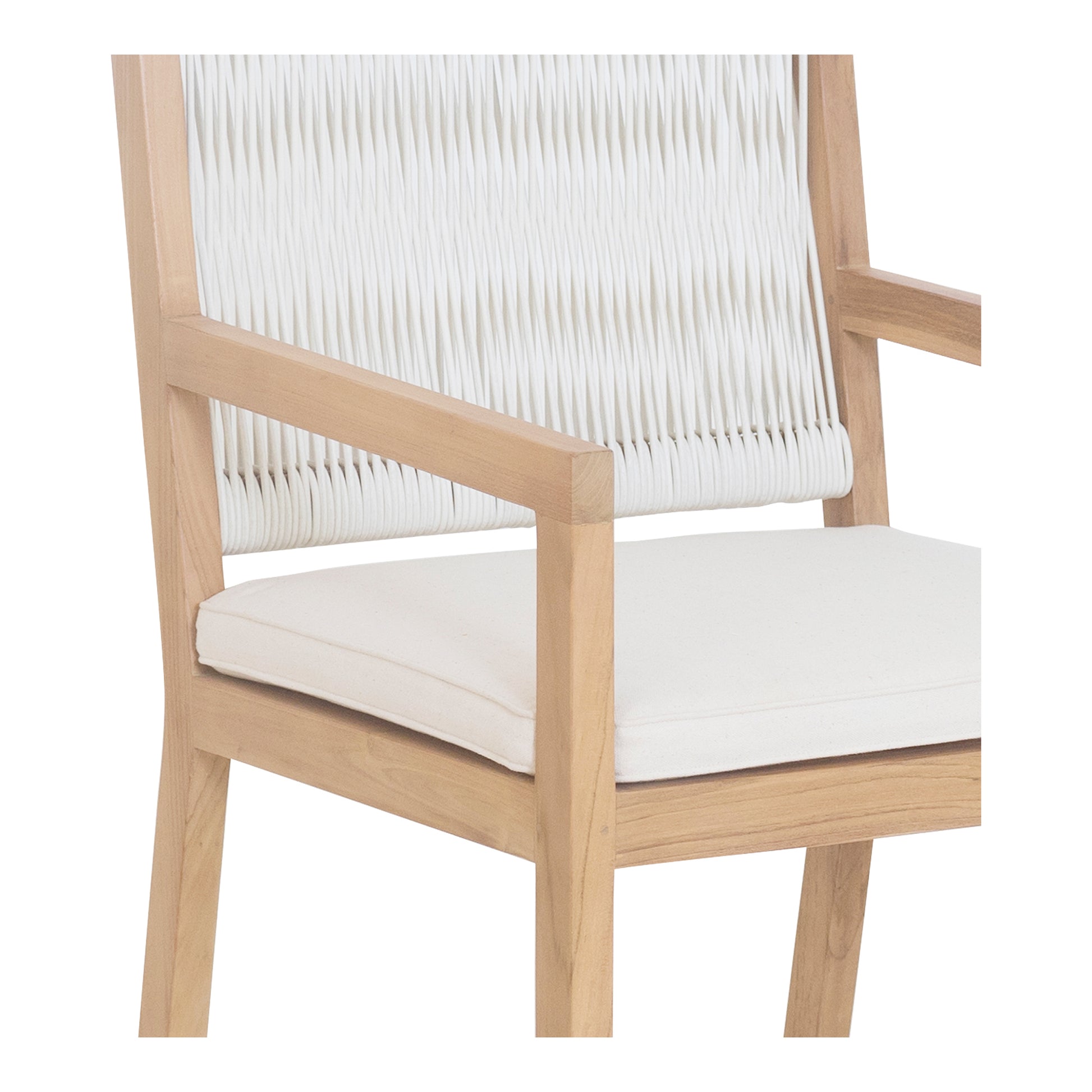 Luce Outdoor Dining Chair Natural - Central Designs