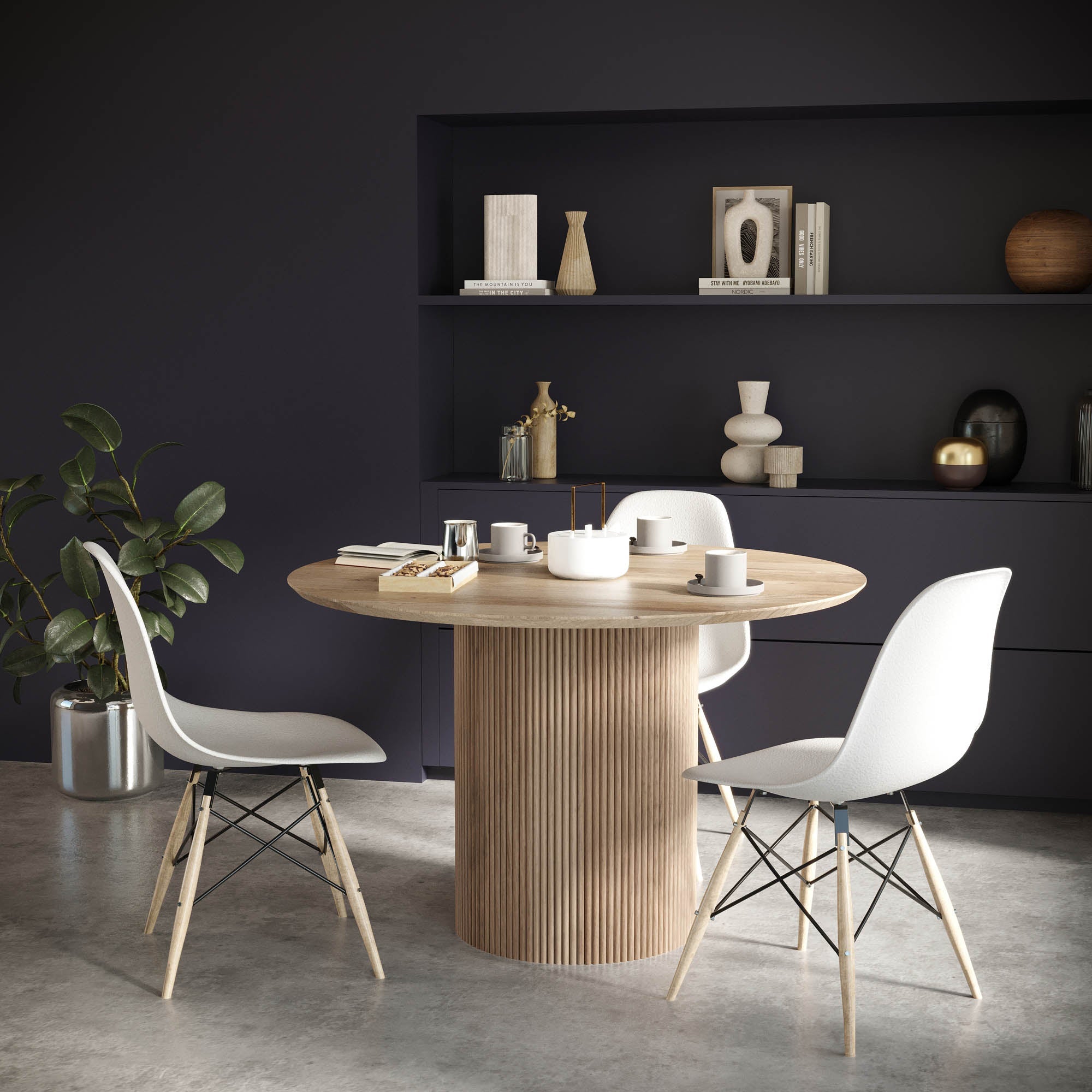 Cylinder Round Dining Table - Central Designs