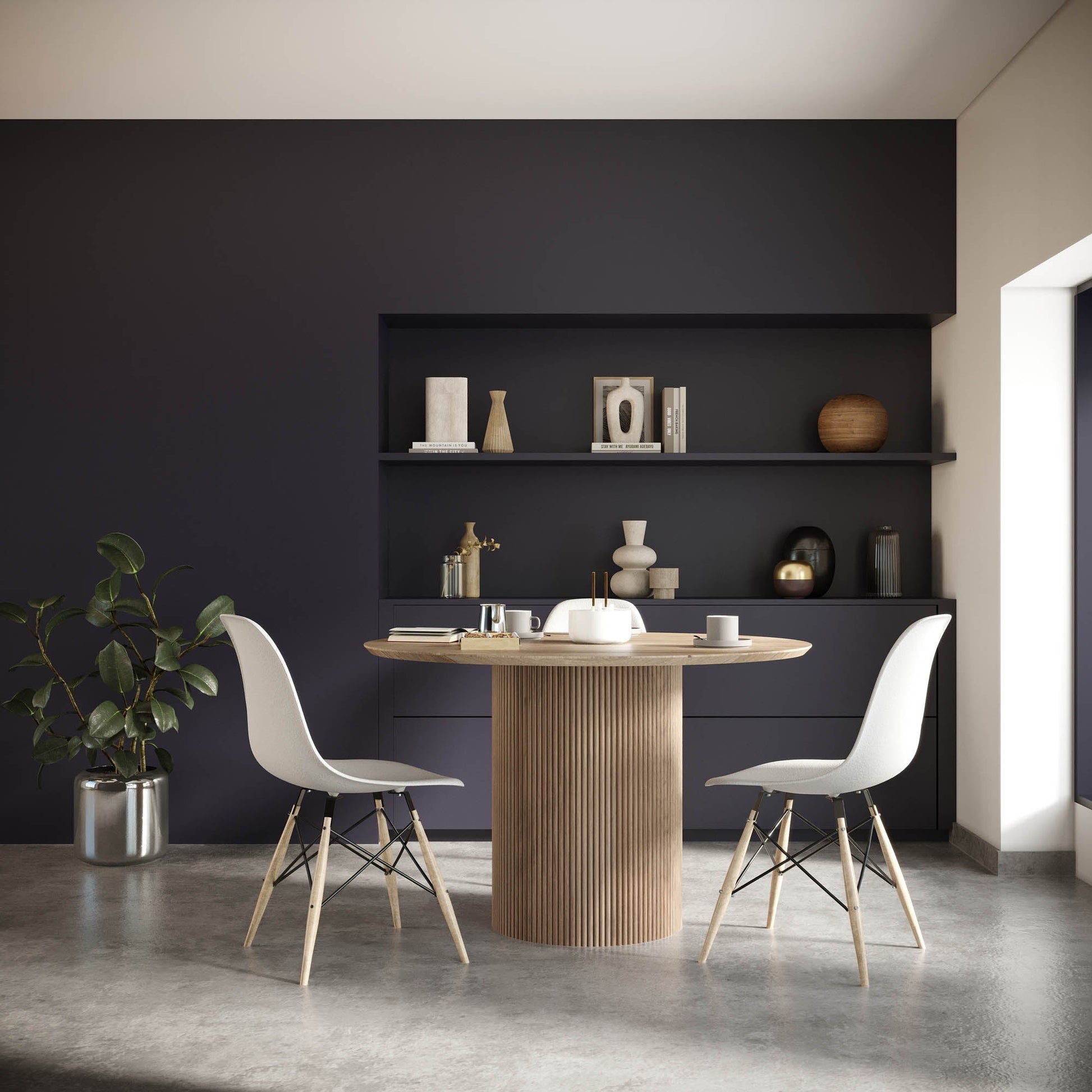 Cylinder Round Dining Table - Central Designs
