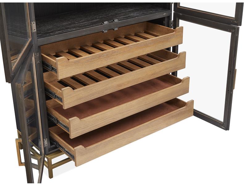 Lindon Two Tone Dining Cabinet - Central Designs