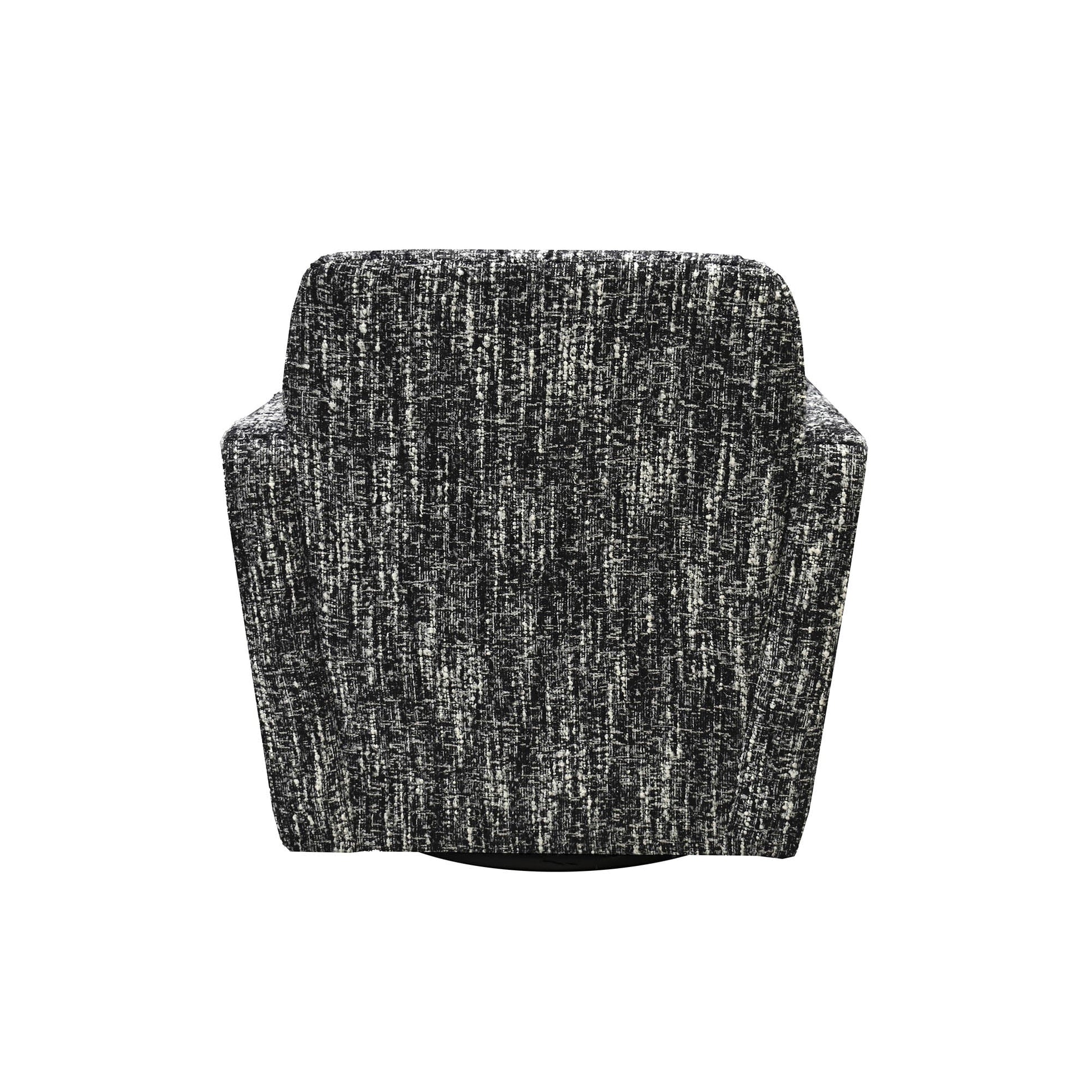 Cooper Swivel Club Chair - Chanel Black - Central Designs